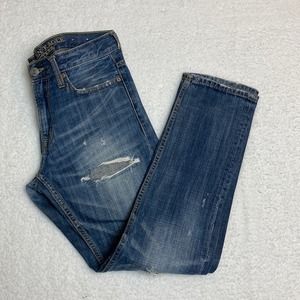 American Eagle Distressed Slim Jeans Men’s 28x30